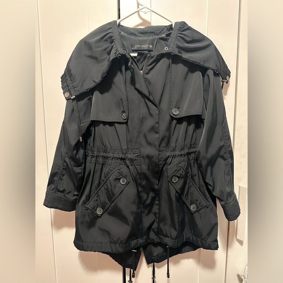 Zara Women's Utility Jacket in Black - Picture 1 of 6